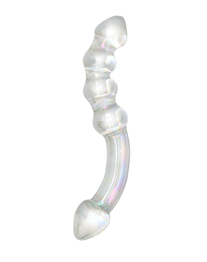 SENSUAL GLASS XENA GLAS KRALEN DUBBEL DILDO Cocolamar Be