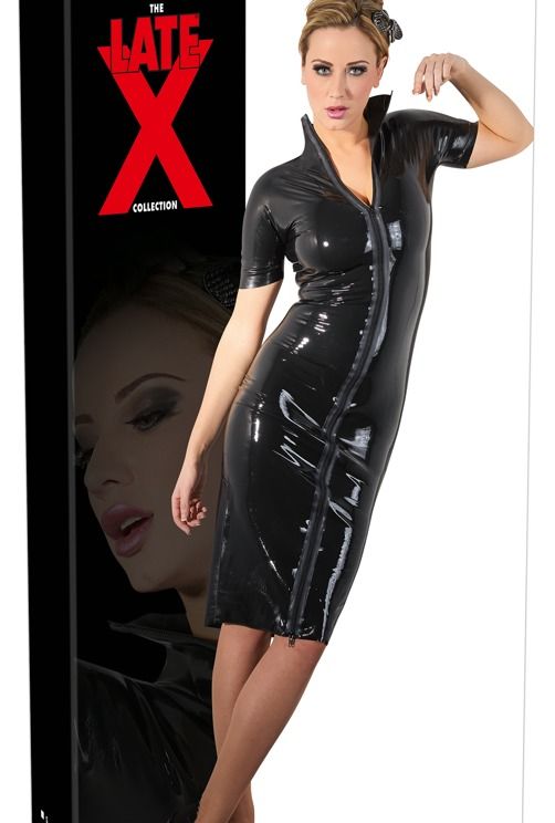 SEXY LATEX STRAK RUBBER 2 WEG RITS JURK Cocolamar Be