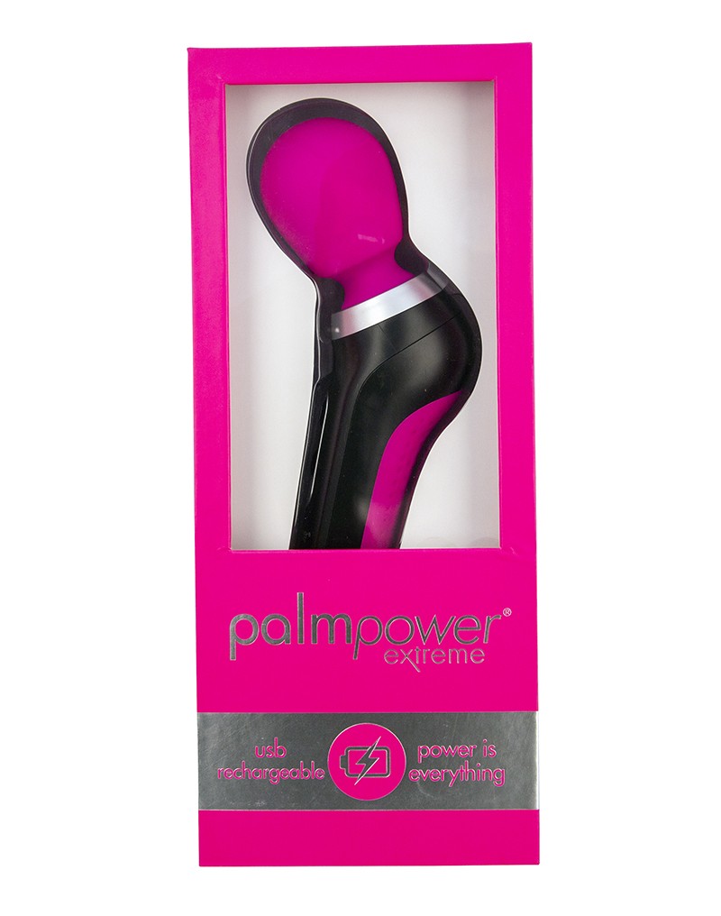 Palm Power Extreme Oplaadbare Vibro Wand Massager Cocolamarbe