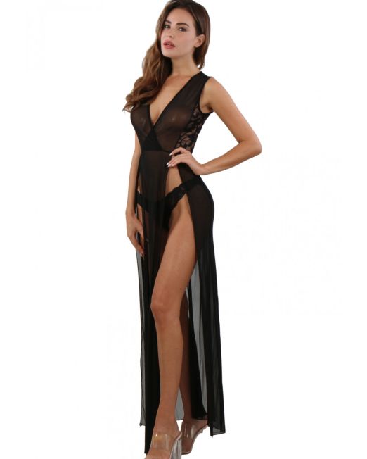 erotisch-zwart-lange-doorkijk-jurk-kopen