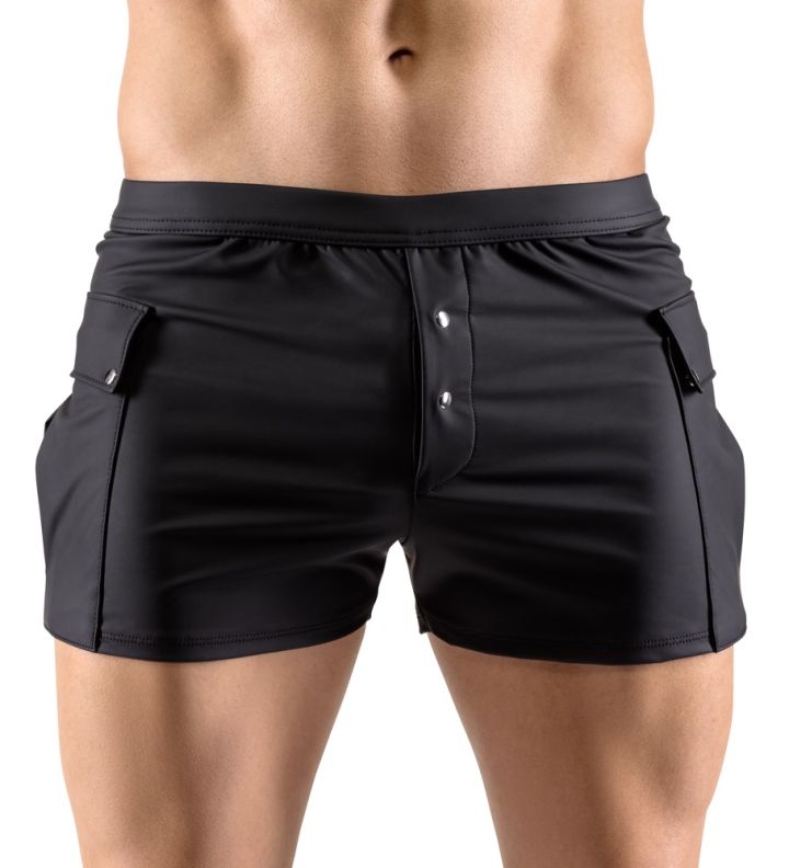 Kinky Stoer Wetlook Heren Short Cocolamar Be