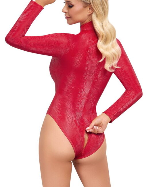 vurig-rood-slangenhuid-playsuit-body-met-rits-kopen