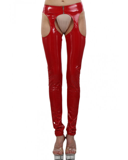 erotisch-rood-vinyl-chaps-lak-open-kruis-legging-kopen